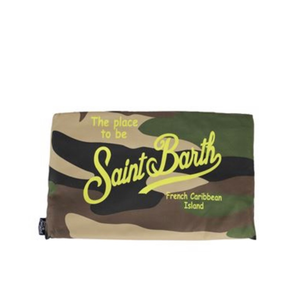 MC2 Saint Barth Aidan Camo-Print Beach Towel